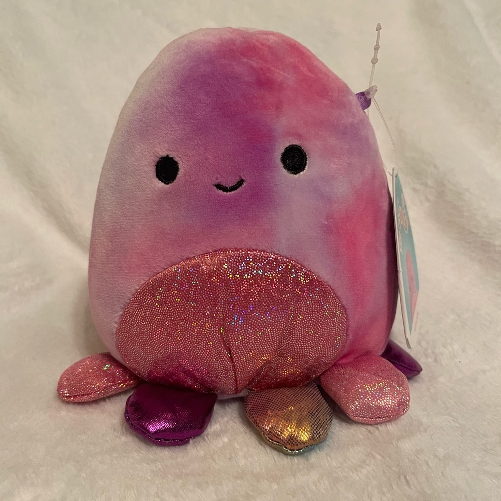NWT Squishmallow Adelaide the Octopus Walgreens Exclusive 5” purple metallic